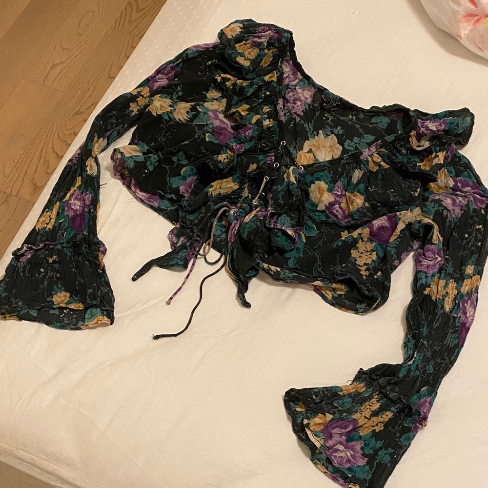 Floral 2000s Blouse